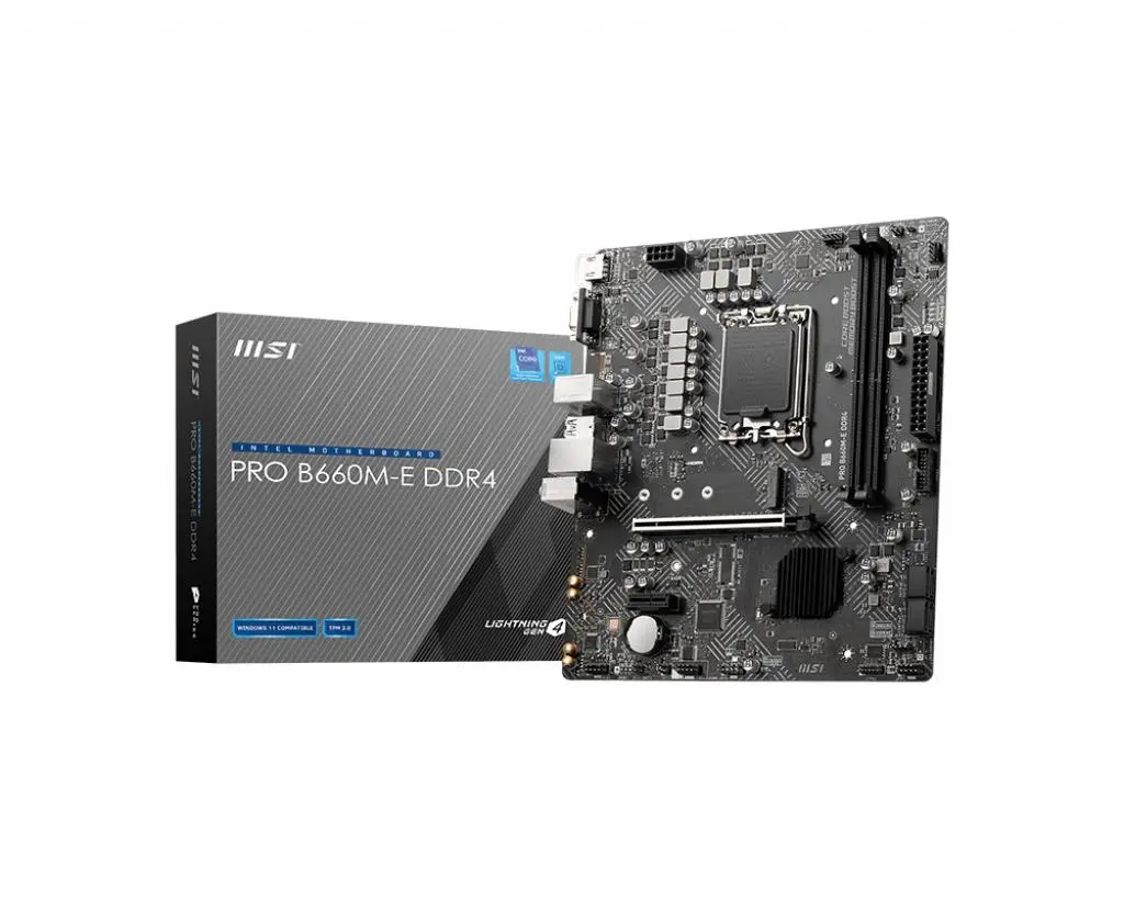 Płyta główna MSI PRO B660M-E DDR4