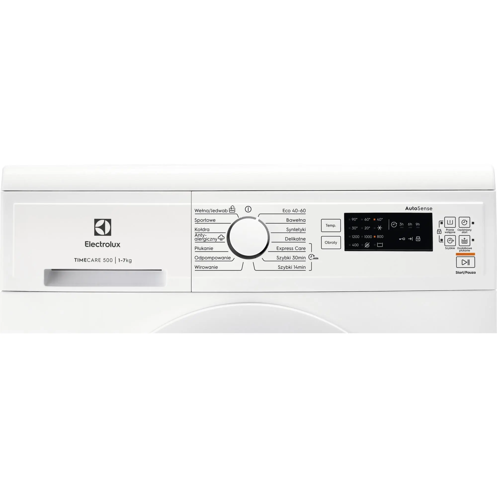Pralka Electrolux 500 TimeCare EW2FN727WP 7kg 1200obr/min
