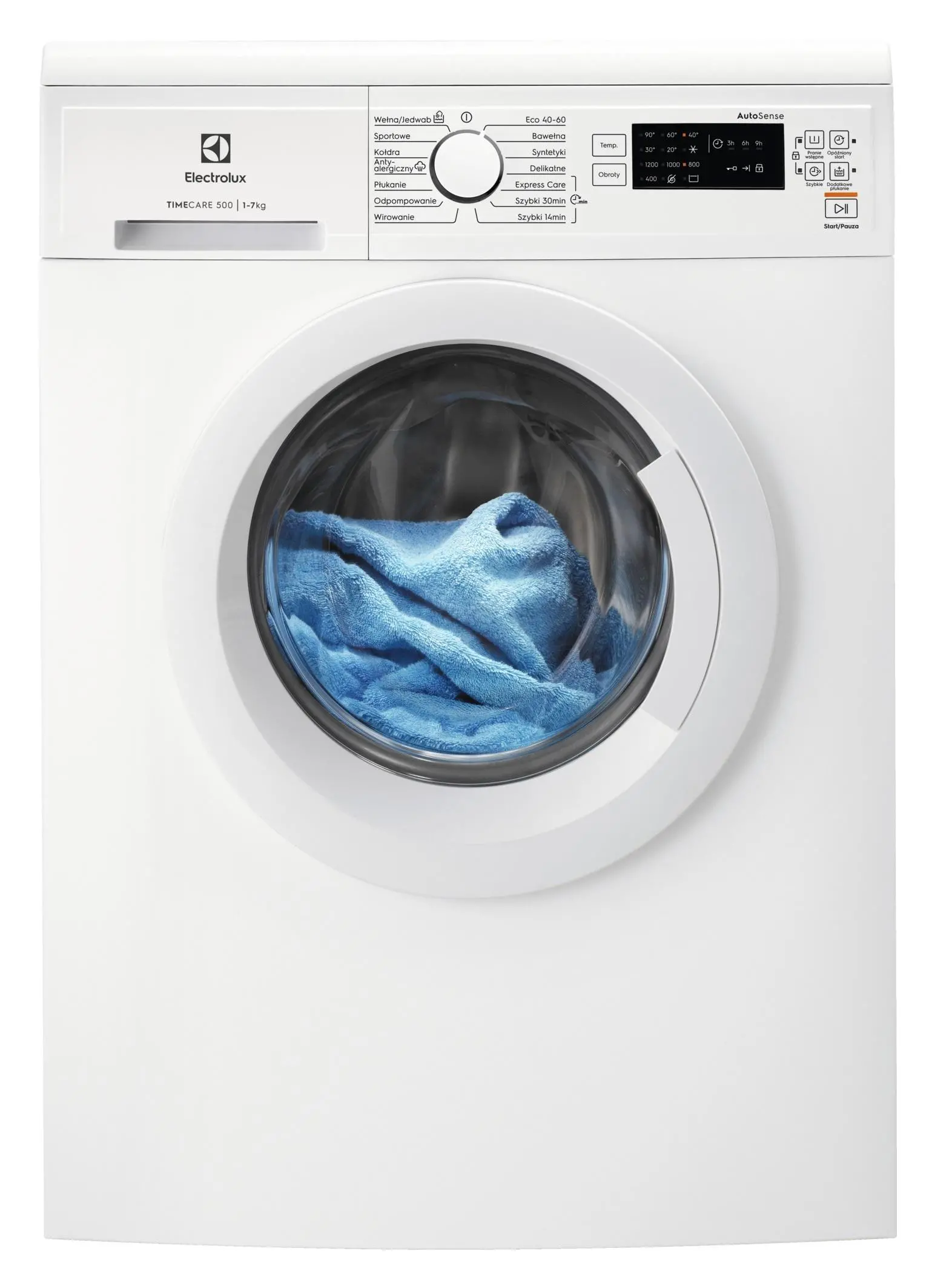 Pralka Electrolux 500 TimeCare EW2FN727WP 7kg 1200obr/min
