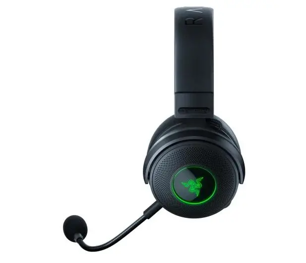 Słuchawki bezprzewodowe z mikrofonem Razer Kraken V3 Pro Nauszne Czarny