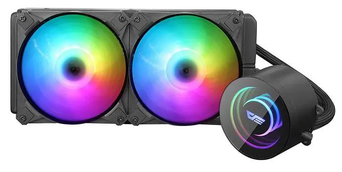 Chłodzenie Darkflash DX240 RGB Czarny