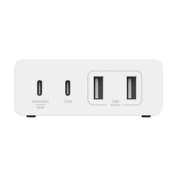 Ładowarka sieciowa Belkin 4x USB GaN 108W Biały