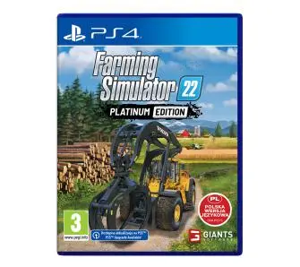 Farming Simulator 22 Platinum Edition Gra na PS4 (Kompatybilna z PS5)