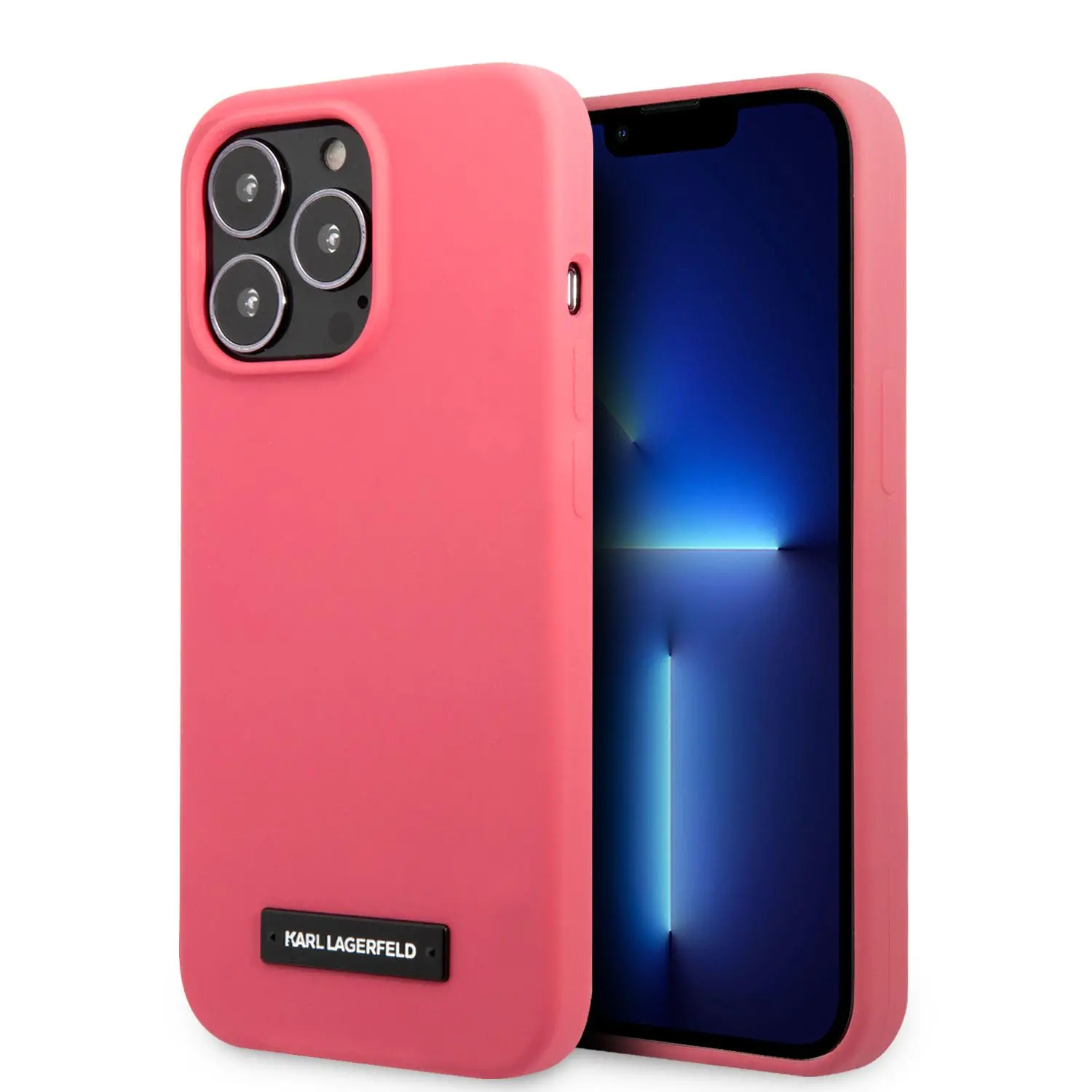 Etui Karl Lagerfeld KLHCP13XSLMP do iPhone 13 Pro Max fuksja