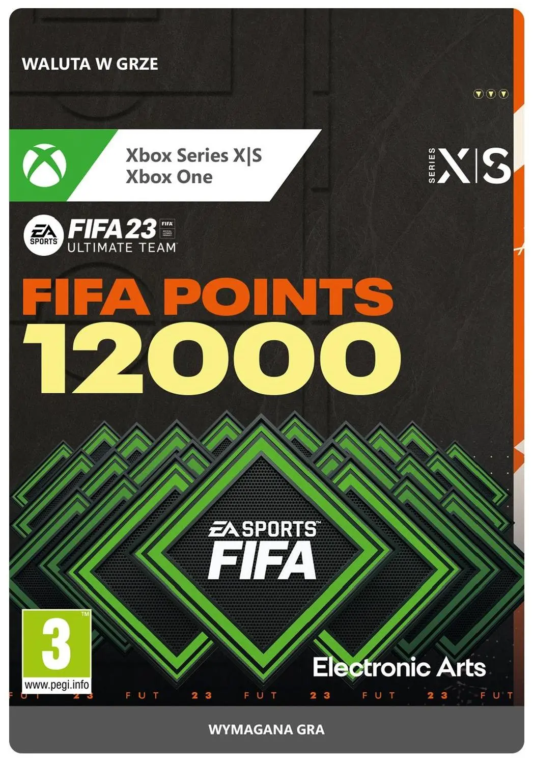 FIFA 23 - 12000 Punktów [kod aktywacyjny] Xbox One / Xbox Series X/S