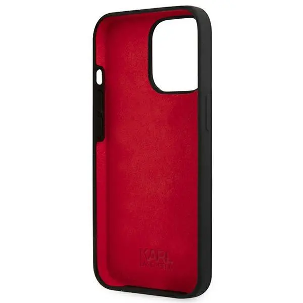 Etui Karl Lagerfeld Silicone Plaque KLHCP13LSLMP1K do iPhone 13 Pro / 13
