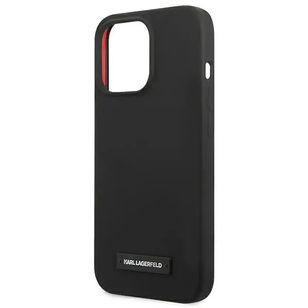 Etui Karl Lagerfeld Silicone Plaque KLHCP13LSLMP1K do iPhone 13 Pro / 13