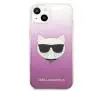 Etui Karl Lagerfeld Choupette Head KLHCP13SCTRP do iPhone 13 mini