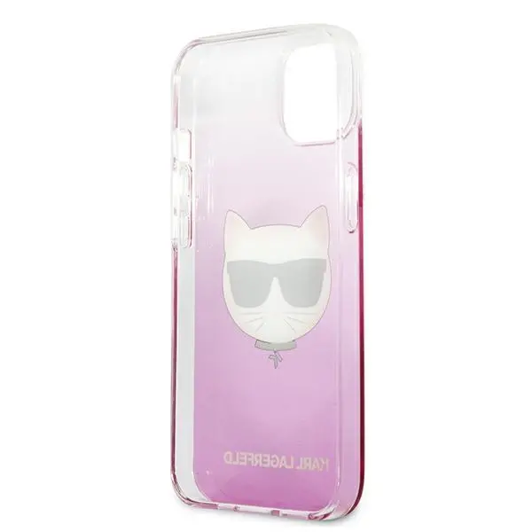 Etui Karl Lagerfeld Choupette Head KLHCP13SCTRP do iPhone 13 mini