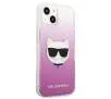 Etui Karl Lagerfeld Choupette Head KLHCP13SCTRP do iPhone 13 mini