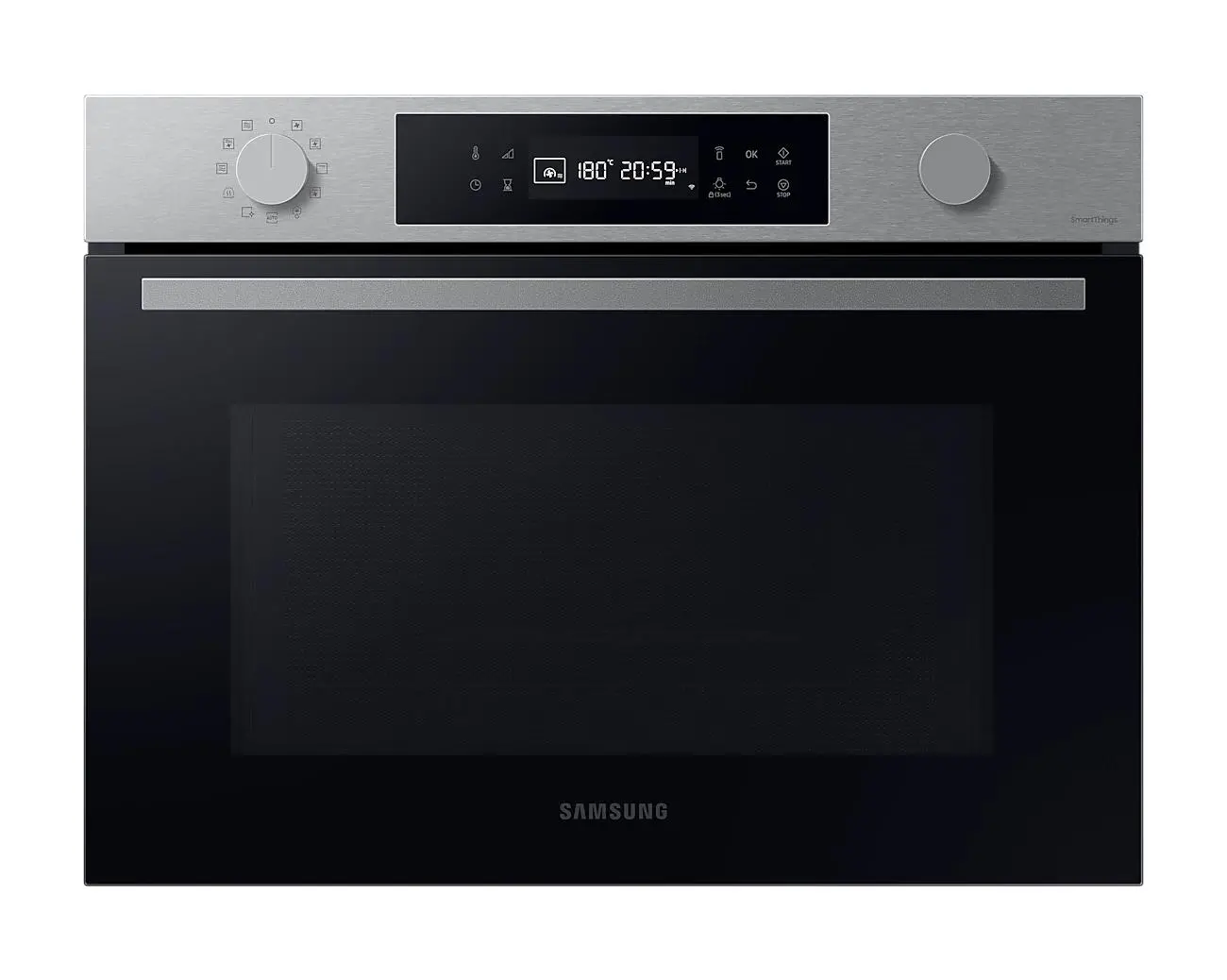 Piekarnik z mikrofalą Samsung NQ5B4553FBS Termoobieg Zdalne sterowanie Srebrno-czarny