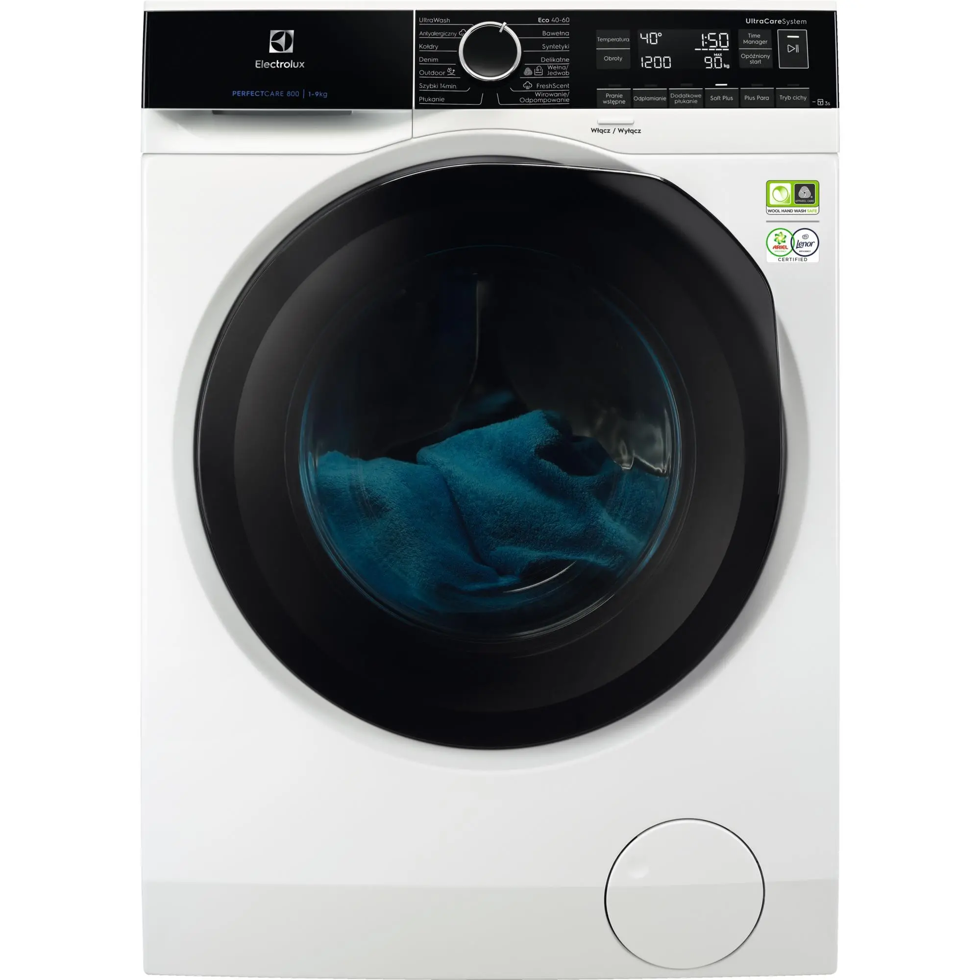 Electrolux 800 UltraCare EW8FEU149BP 9kg 1400obr/min