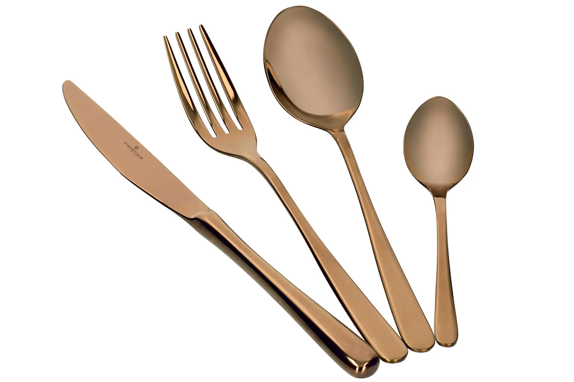 Zestaw sztućców Zwieger Vesper Coppery 24 elementy