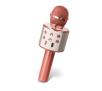 Mikrofon z głośnikiem Bluetooth Forever BMS-300 Lite 3W Różowe złoto