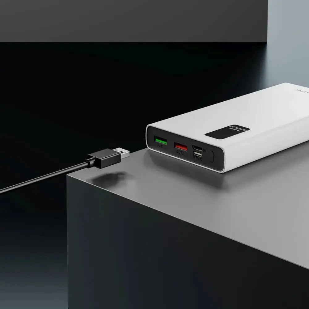 Powerbank Extralink EPB-067W 10000mAh 22,5W Fast Charging USB-C Biały