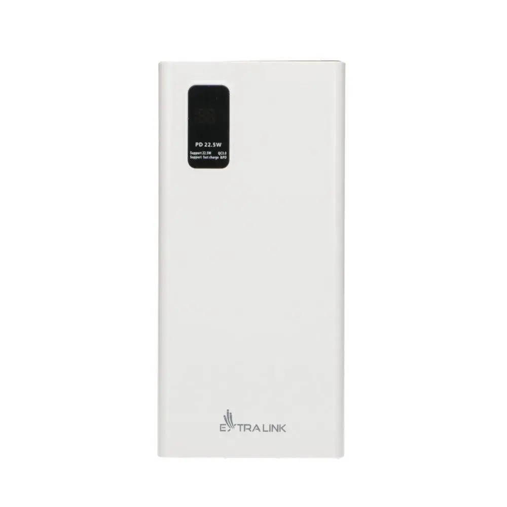 Powerbank Extralink EPB-067W 10000mAh 22,5W Fast Charging USB-C Biały