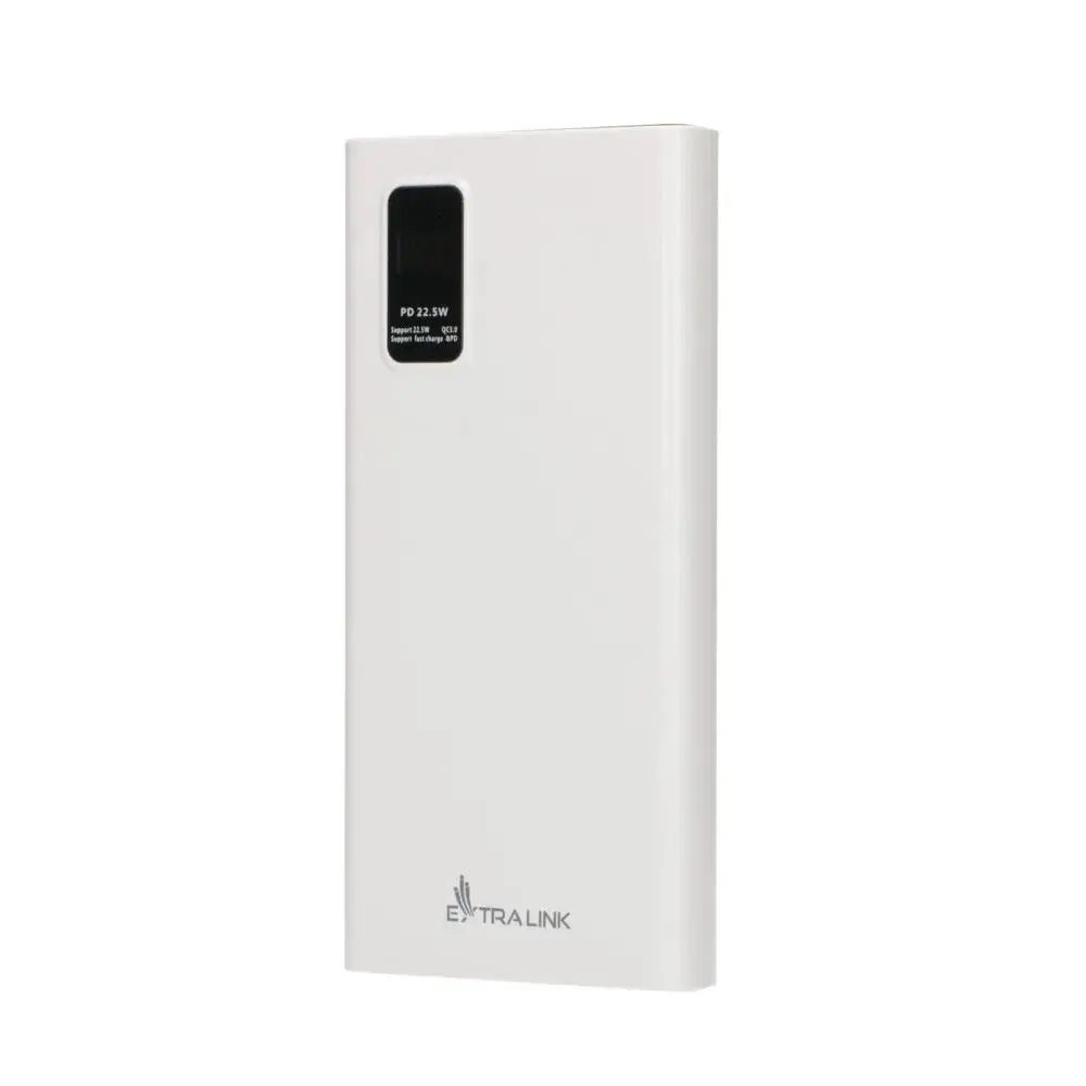 Powerbank Extralink EPB-067W 10000mAh 22,5W Fast Charging USB-C Biały