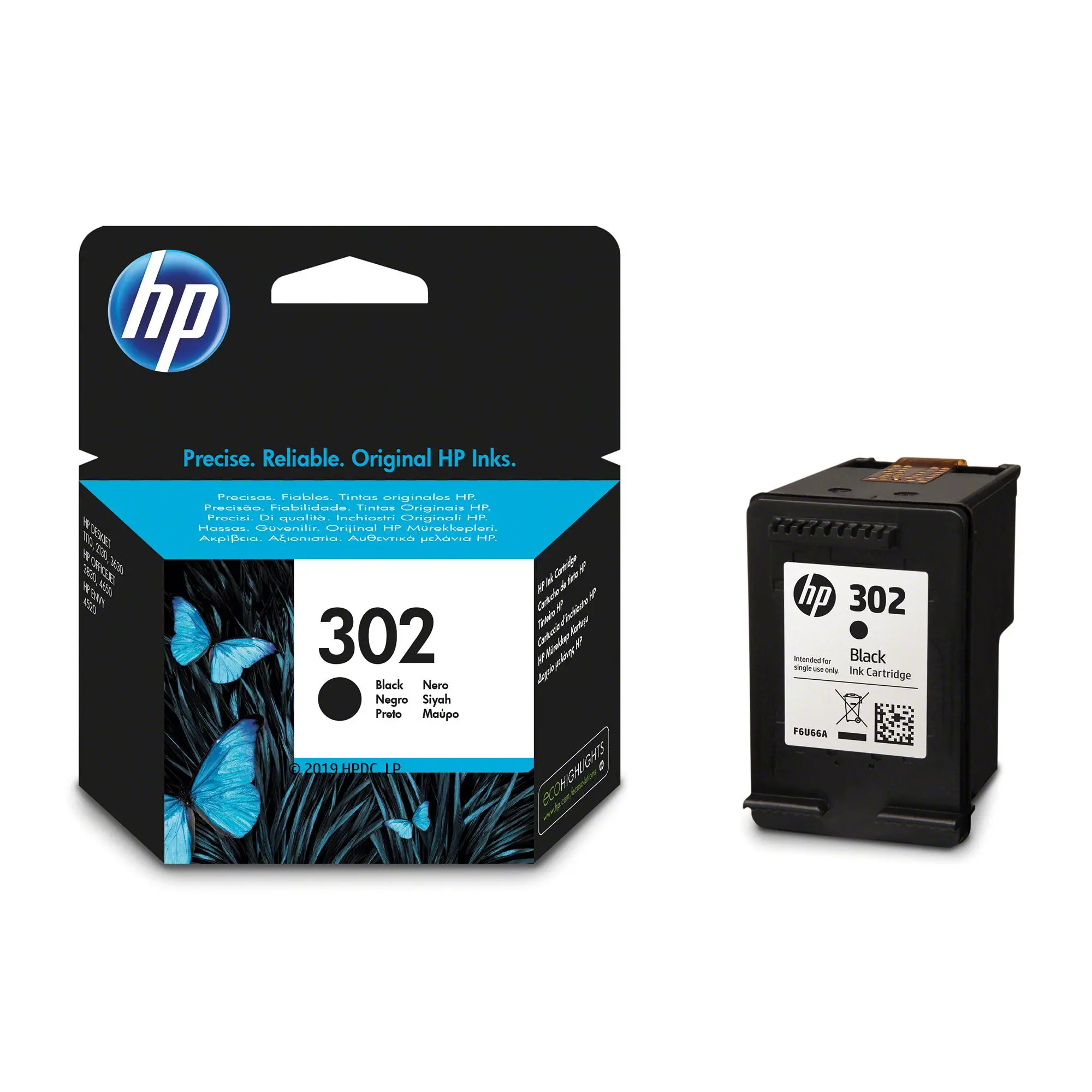 Tusz HP F6U66AE nr 302 Czarny 3,5 ml