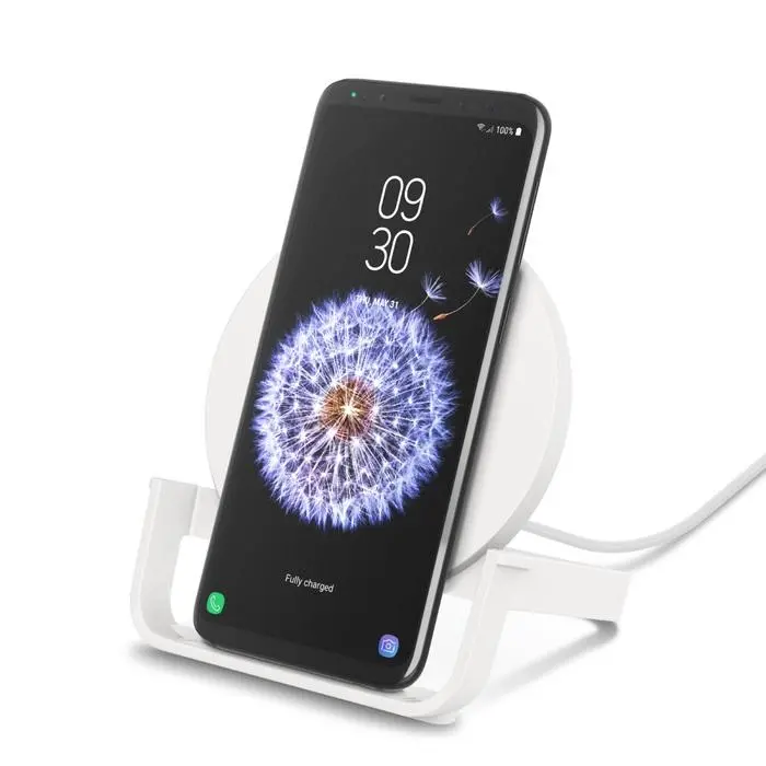 Ładowarka indukcyjna Belkin WIB001 Wireless Charging Stand 10W + ładowarka sieciowa Biały