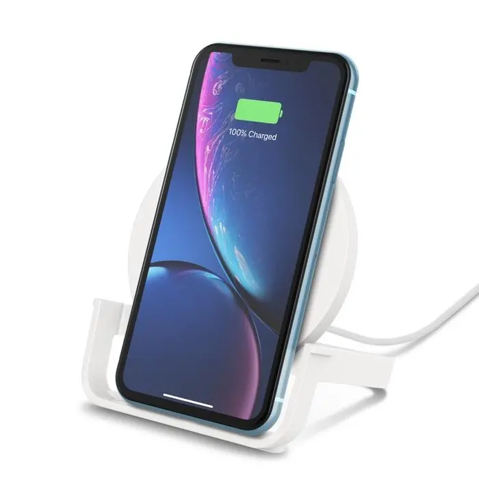 Ładowarka indukcyjna Belkin WIB001 Wireless Charging Stand 10W + ładowarka sieciowa Biały