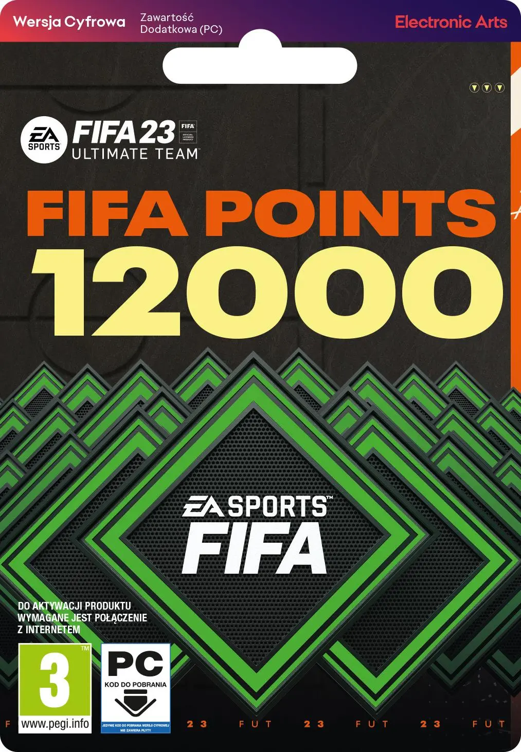 FIFA 23 12000 Punktów [kod aktywacyjny] PC