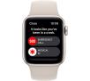 Smartwatch Apple Watch SE 2gen GPS koperta 40mm z aluminium Księżycowa poświata pasek sportowy Księżycowa poświata