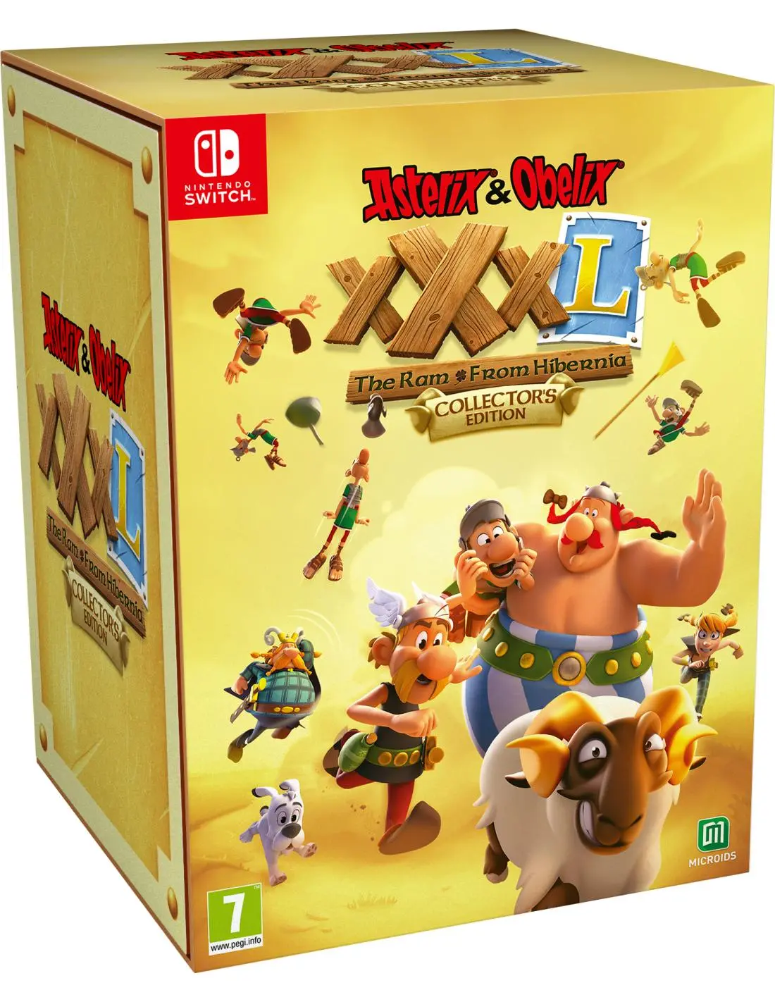 Asterix & Obelix XXXL Baran z Hibernii (The Ram From Hibernia) Edycja Kolekcjonerska Gra na Nintendo Switch