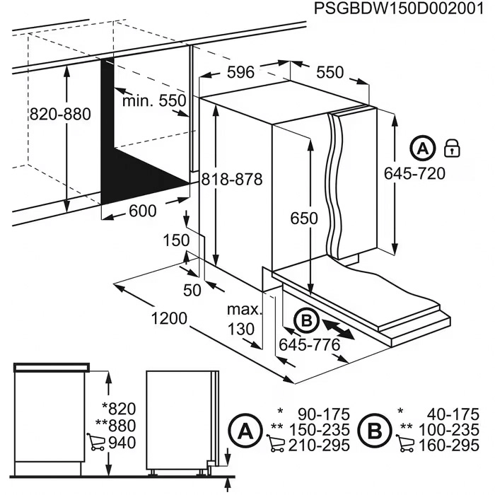 Zmywarka Electrolux 600 SatelliteClean EES48401L 60cm Automatyczne otwieranie drzwi Szuflada na sztućce