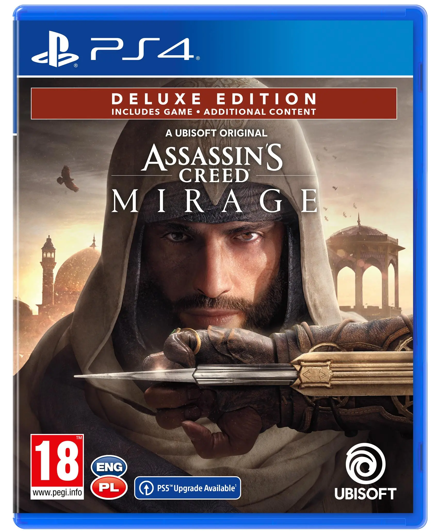 Assassin’s Creed Mirage Edycja Deluxe Gra na PS4 (Kompatybilna z PS5)