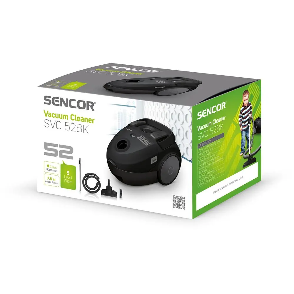 Odkurzacz Sencor SVC 52BK-EUE3 700W