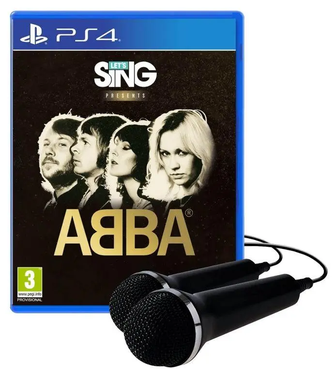 Let's Sing ABBA + 2 mikrofony Gra na PS4