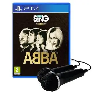 Let's Sing ABBA + 2 mikrofony Gra na PS4