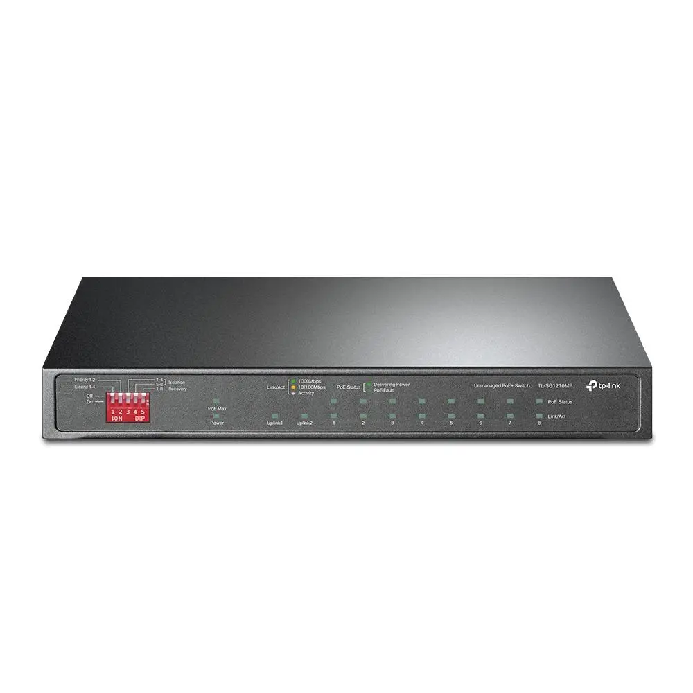 TP-LINK TL-SG1210MP Czarny