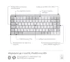 Klawiatura mechaniczna Logitech MX Mechanical Mini dla Mac  Szary