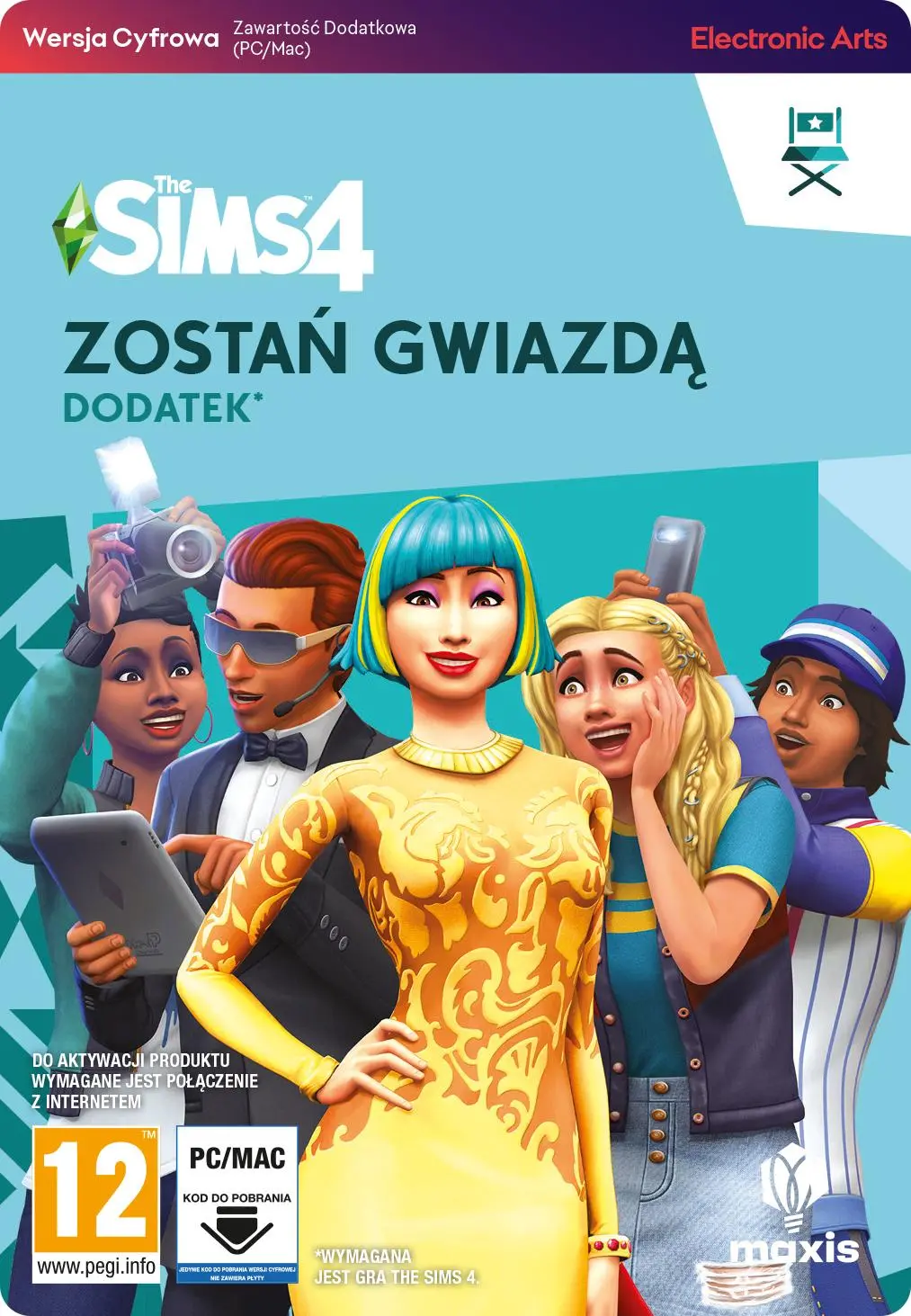 The Sims 4 Zostań Gwiazdą [kod aktywacyjny] PC