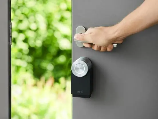 Czujnik otwarcia drzwi / okna Nuki SmartLock 3.0 Pro Czarny