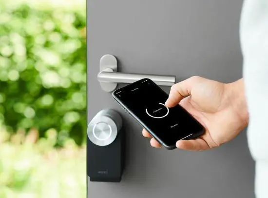 Czujnik otwarcia drzwi / okna Nuki SmartLock 3.0 Pro Czarny