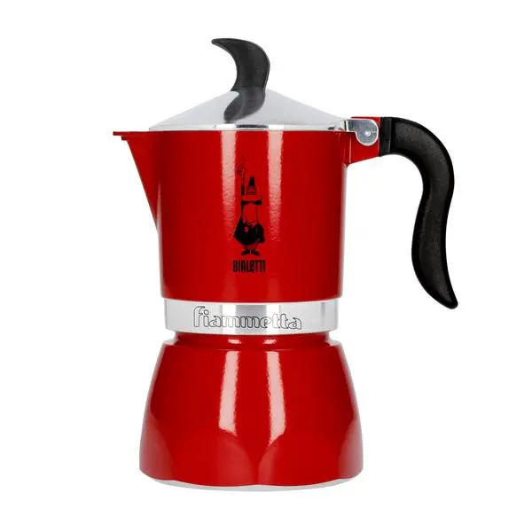 Kawiarka Bialetti Fiammetta 3tz 150ml Czerwony