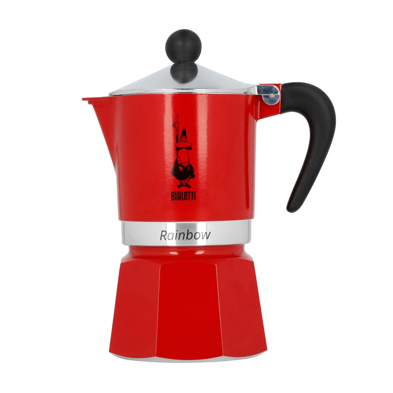 Kawiarka Bialetti Rainbow 3tz 150ml Czerwony