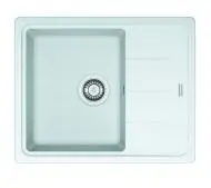 Franke Basis BFG 611-62 Granitowy Biały polarny