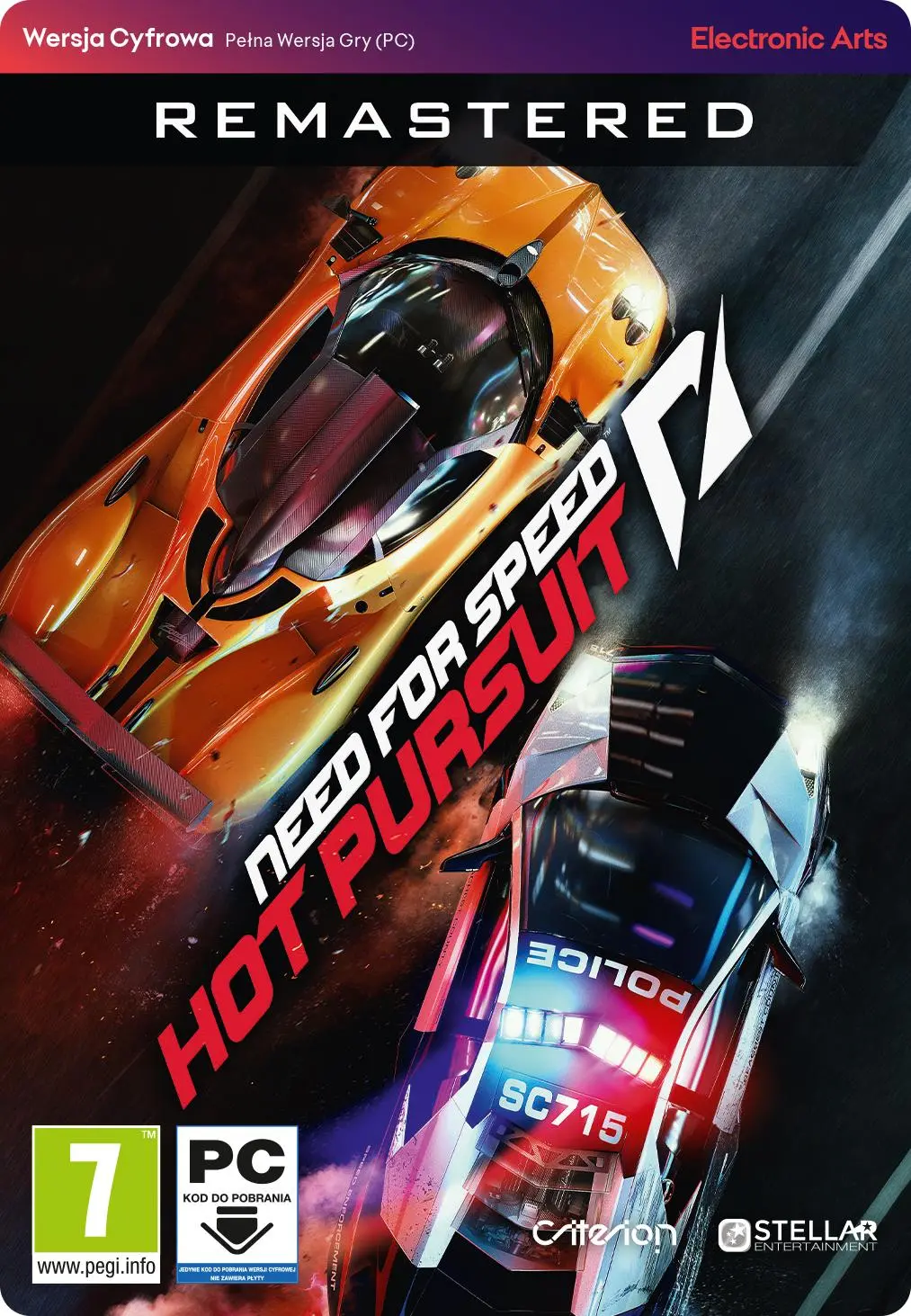 Need For Speed: Hot Pursuit Remastered [kod aktywacyjny] Gra na PC