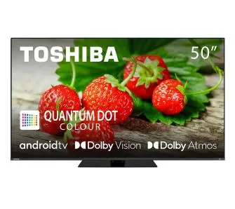 Telewizor Toshiba 50QA7D63DG 50" QLED Android TV Dolby Vision Dolby Atmos DTS-X 60Hz DVB-T2