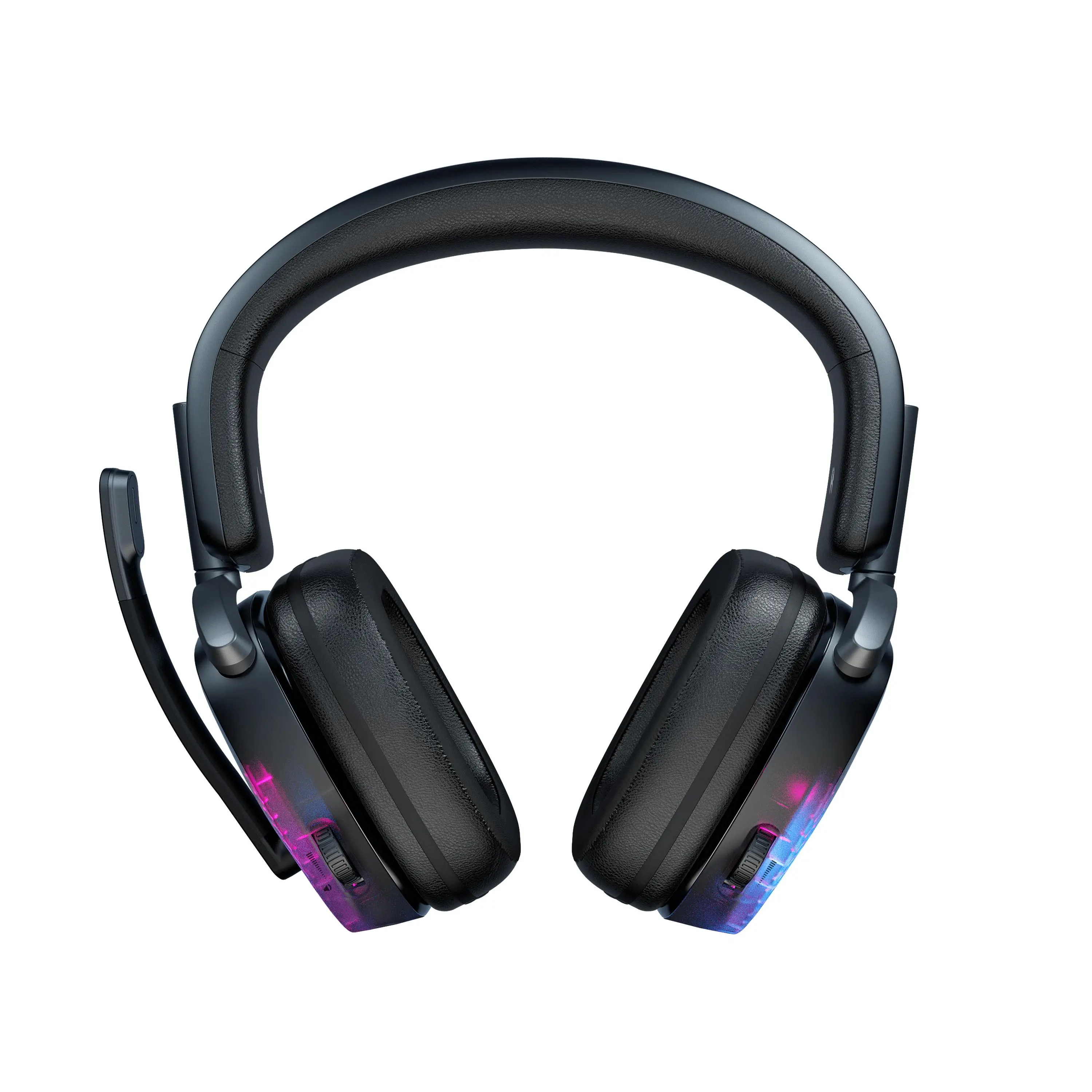 Słuchawki bezprzewodowe z mikrofonem Roccat Syn Max Air Nauszne Czarny