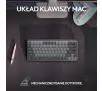 Klawiatura mechaniczna Logitech MX Mechanical Mini dla Mac  Czarno-szary