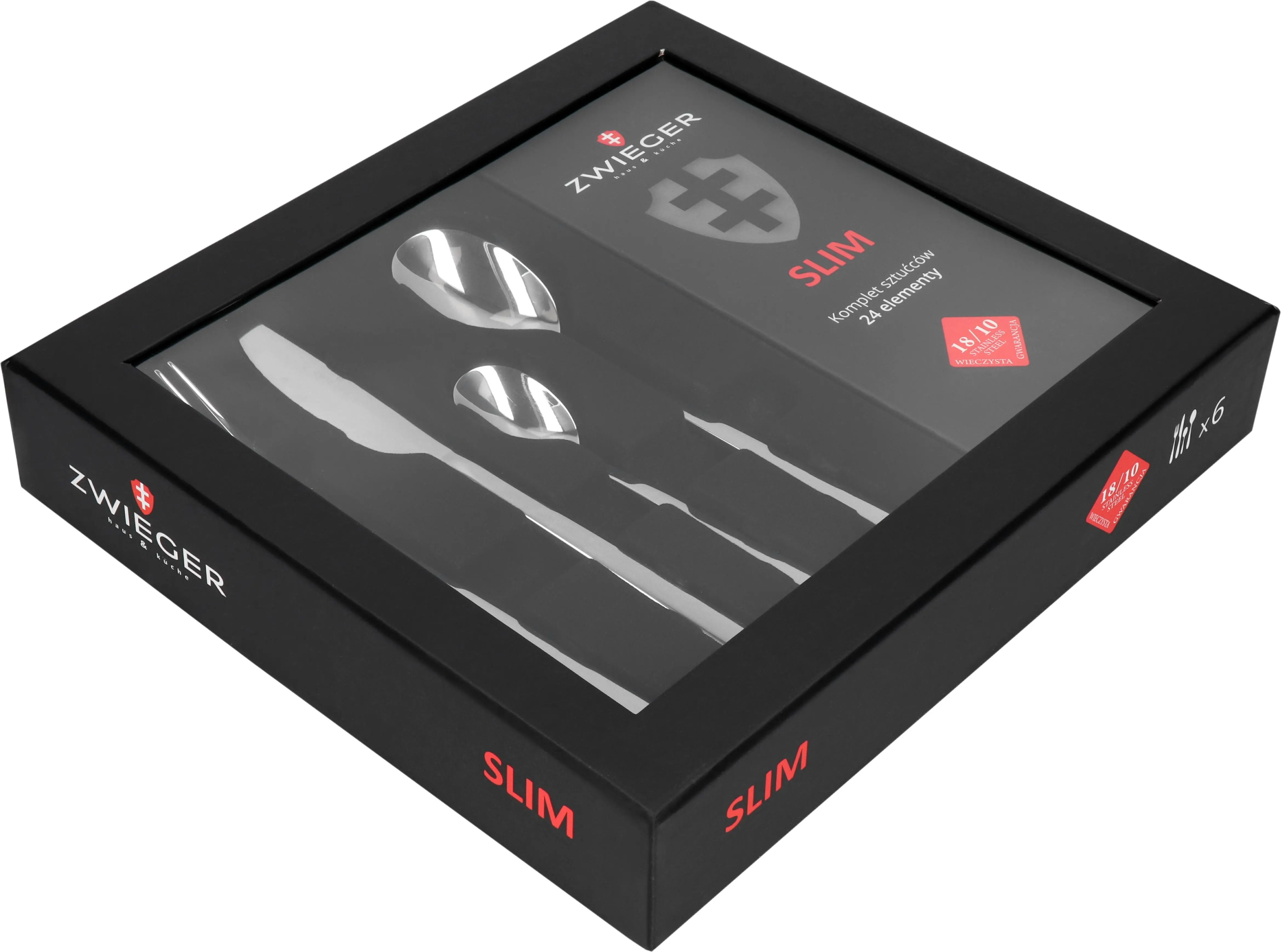Zestaw sztućców Zwieger Slim 24 elementy