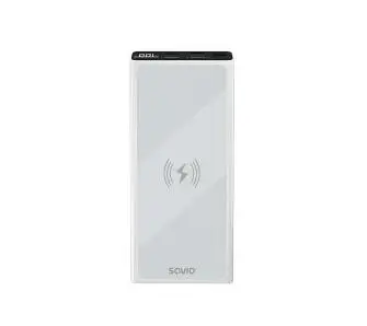 Powerbank Savio BA-06 10000mAh 20W ładowanie indukcyjne Biały