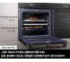 Piekarnik elektryczny parowy Samsung Bespoke NV7B6665IAA Dual Cook Termoobieg AirFry Zdalne sterowanie Beżowy