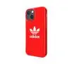 Etui Adidas Snap Case Trefoil błyszcące do iPhone 13 Mini Czerwony