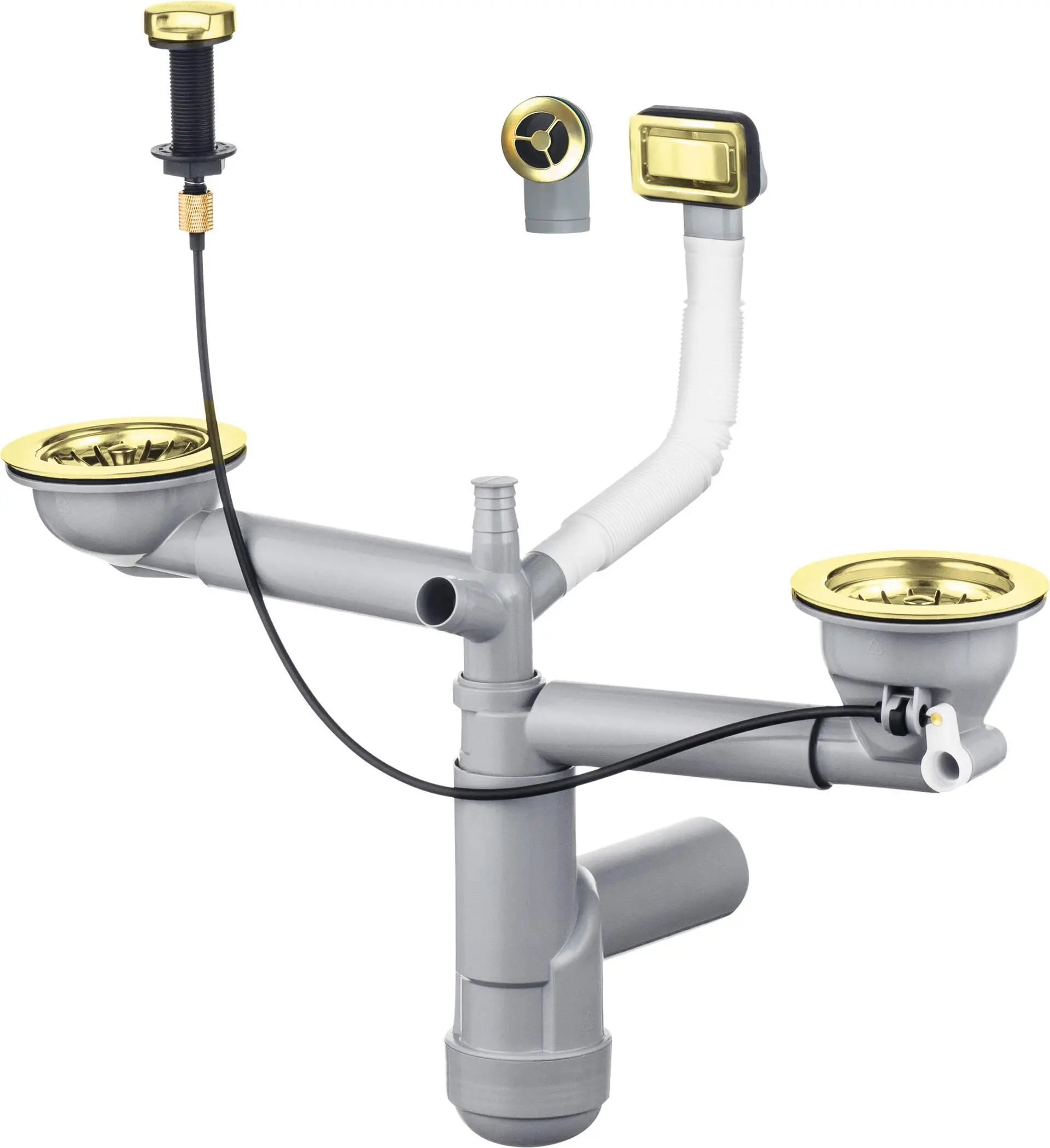 Syfon do zlewozmywaka Deante Space-saver Lux ZXY_Z912