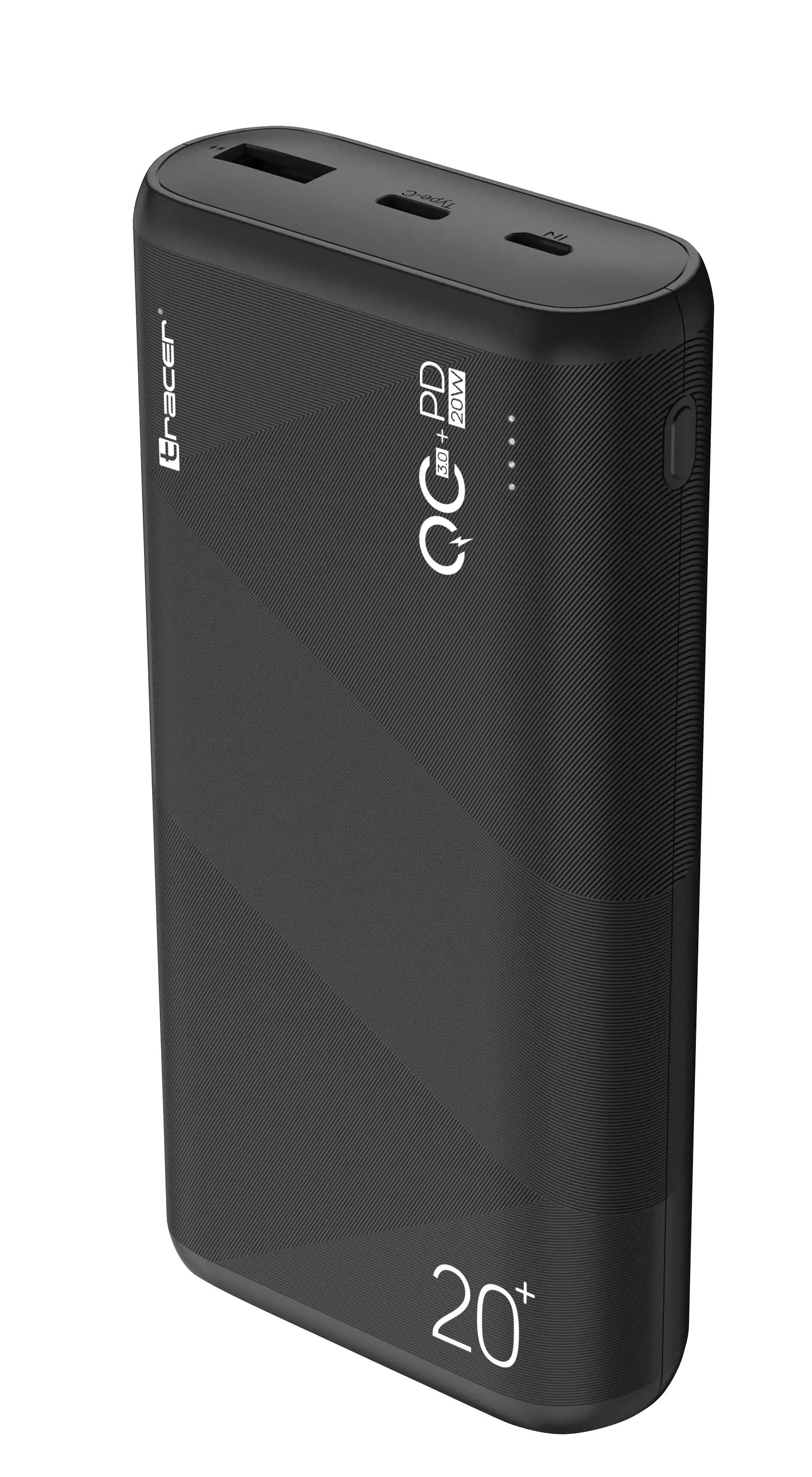 Powerbank Tracer AMOS TRABAT47094 20000mAh QC 3.0 PD 20W Czarny
